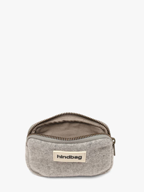 Coin Purse Hindbag Gray winter WT other view 1