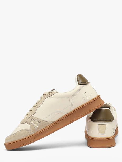 Sneakers In Leather Faguo Beige men 26CG3209 other view 2
