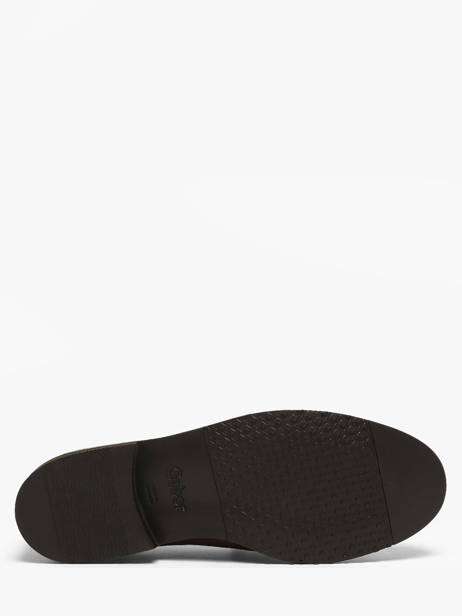 Mocassins En Cuir Gabor Marron women 2 vue secondaire 4