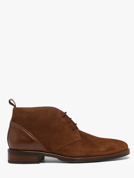Boots In Leather Kost Brown men B0100C