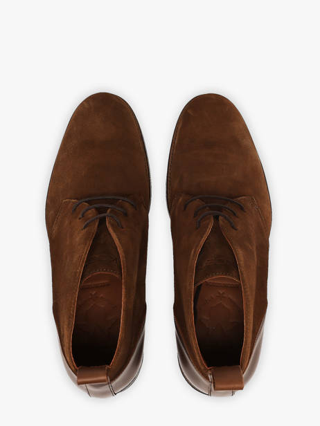 Boots In Leather Kost Brown men B0100C other view 3