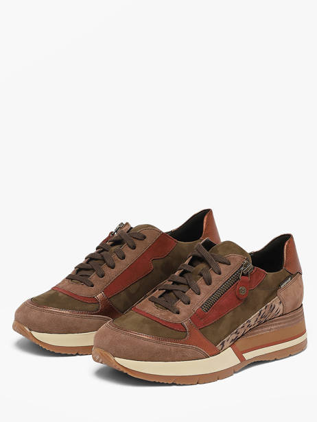 Sneakers En Cuir Mephisto Marron women P5148192 vue secondaire 1