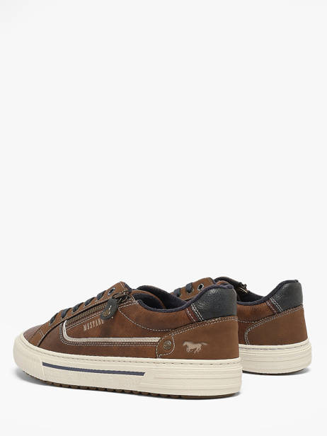 Sneakers Mustang Marron men M0041005 vue secondaire 2
