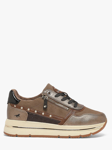 Sneakers Mustang Brown women M0332001
