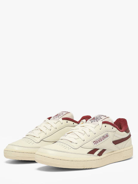 Sneakers In Leather Reebok White men 233964 other view 1