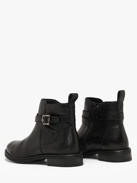 Chelsea Boots In Leather Tt. bagatt Black women XS394000 other view 2