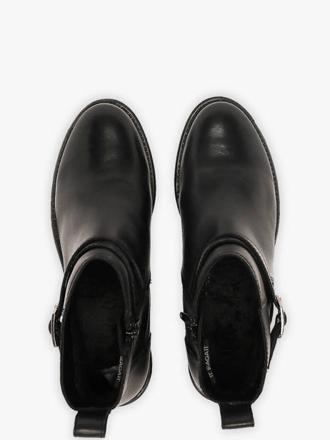 Chelsea Boots In Leather Tt. bagatt Black women XS394000 other view 3