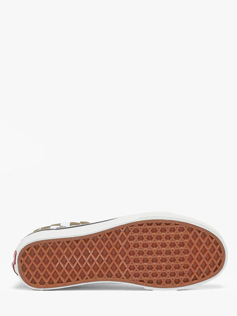 Sneakers En Cuir Vans Vert women D6WHK91 vue secondaire 4