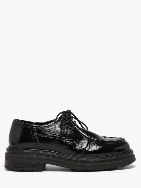 Chaussures Derbies En Cuir We do Noir women CO22346