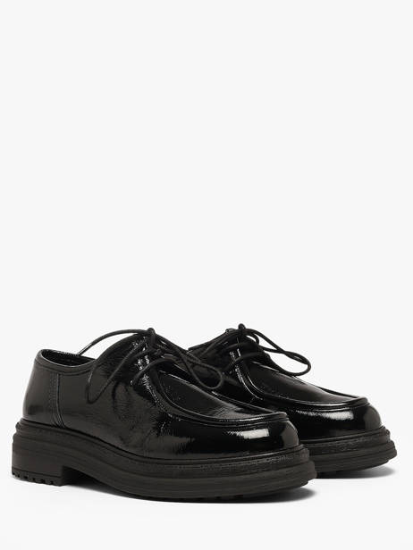 Chaussures Derbies En Cuir We do Noir women CO22346 vue secondaire 1