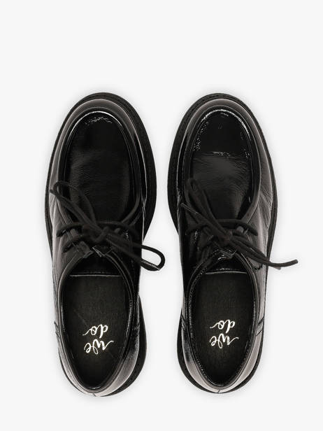 Chaussures Derbies En Cuir We do Noir women CO22346 vue secondaire 3