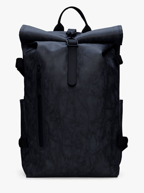 Rolltop Rucksack Large - Sac à Dos Rains Bleu city 14590