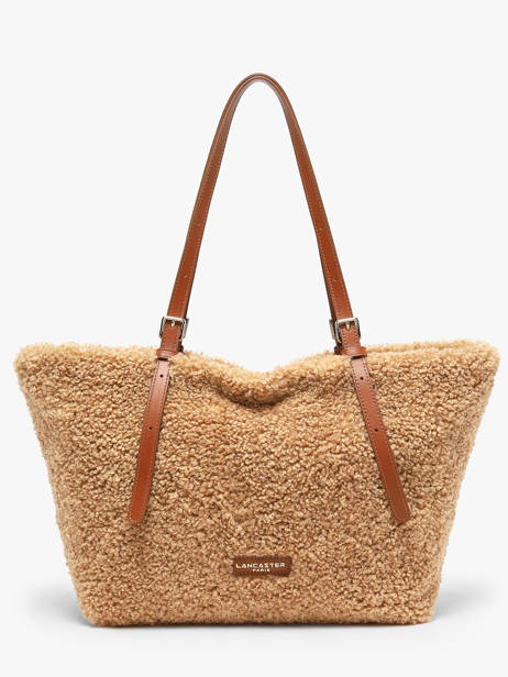 Sac Porté épaule Moumoute Lancaster Beige moumoute 92