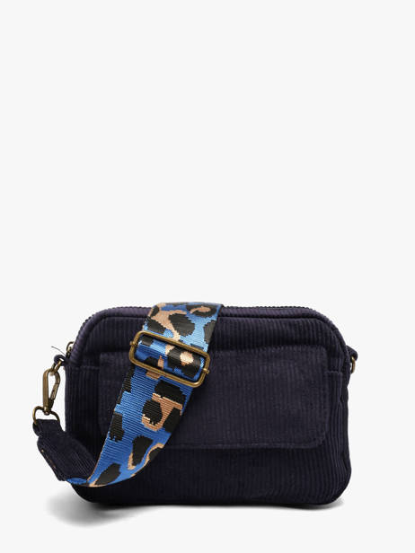 Sac Bandoulière Milla Coton Pieces Bleu milla 17159866 vue secondaire 3