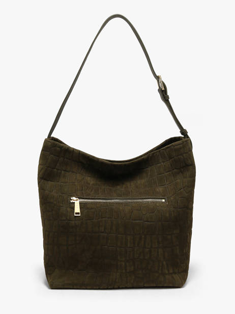 Sac Porté épaule Suede Exo Lancaster Vert suede exo 65 vue secondaire 3