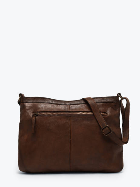 Large Leather Crossbody Bag Heritage Biba Brown heritage KA2 other view 3