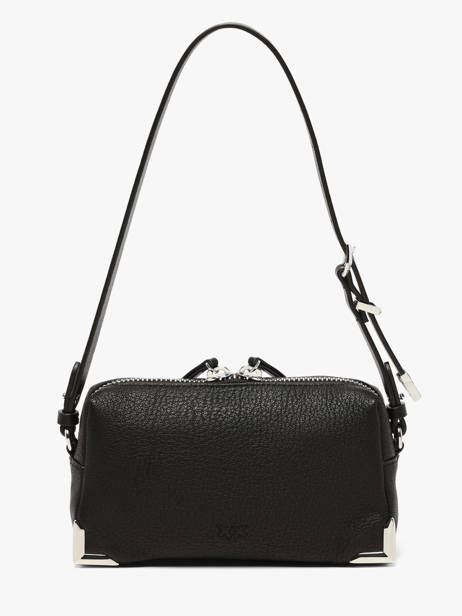Leather Mini Bauletto Shoulder Bag Pinko Black love bag soft 6967A3CX other view 5