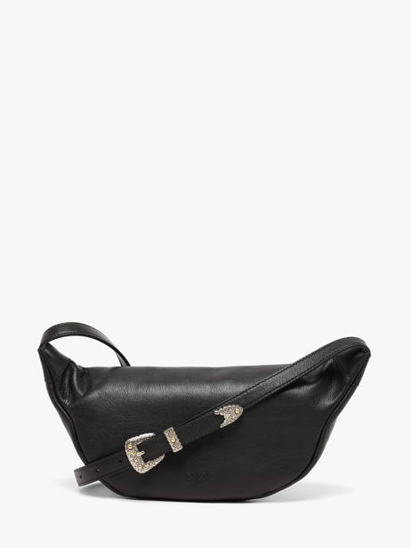 Leather Love Bag Icon Belt Bag Pinko Black love bag icon 6724A2JG other view 4