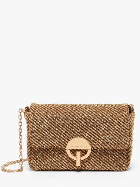Knitted Medium Moon Crossbody Bag Vanessa bruno Gold moon 19V40533