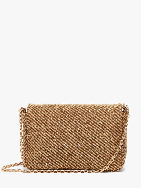 Knitted Medium Moon Crossbody Bag Vanessa bruno Gold moon 19V40533 other view 4