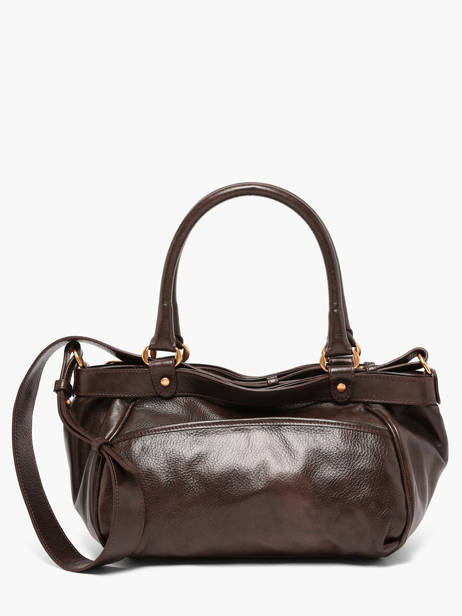 Handbag Lune Leather Vanessa bruno Brown lune 7V40920 other view 4