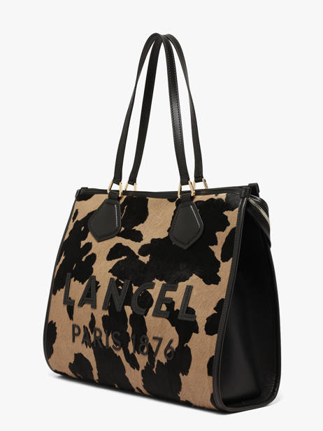 Shoulder Bag Jour Leather Lancel Black jour A14249 other view 1