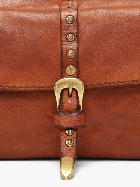 Shoulder Bag Kura Leather Campomaggi Brown kura 34070ND other view 2