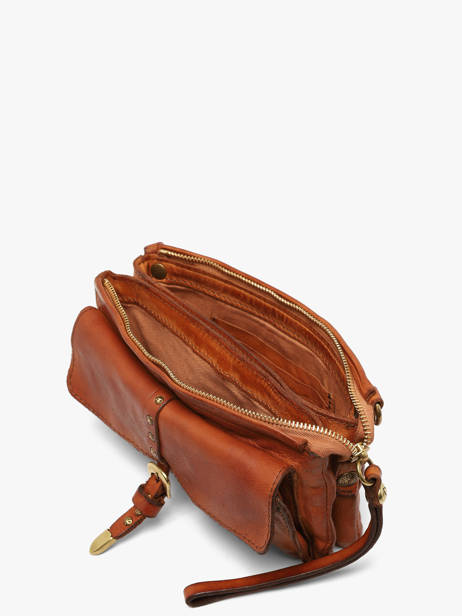 Shoulder Bag Kura Leather Campomaggi Brown kura 34070ND other view 3