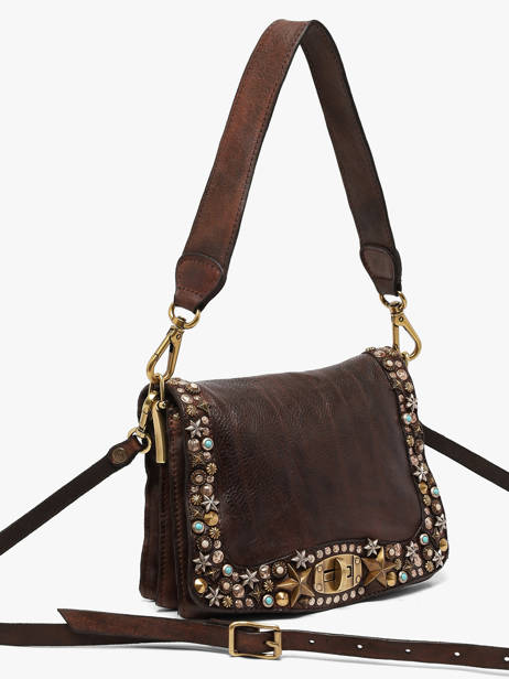 Shoulder Bag Poppi Leather Campomaggi Brown poppi 38610ND other view 1