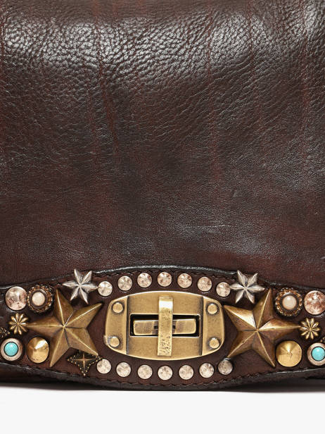 Shoulder Bag Poppi Leather Campomaggi Brown poppi 38610ND other view 2