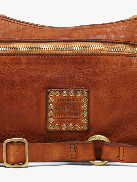 Sac Bandoulière Kura Cuir Campomaggi Marron kura 42760ND vue secondaire 2