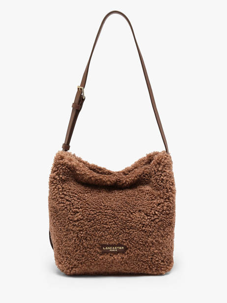 Sac Porté épaule Moumoute Lancaster Marron moumoute 89