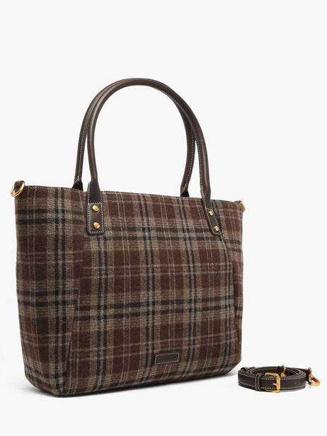 Sac Shopping Ld Bags Laurent david Marron ld bags 135 vue secondaire 1