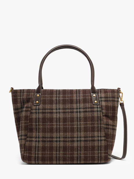 Sac Shopping Ld Bags Laurent david Marron ld bags 135 vue secondaire 3