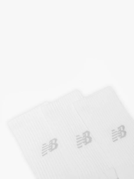 Chaussettes New balance Blanc socks women LAS35203 vue secondaire 1
