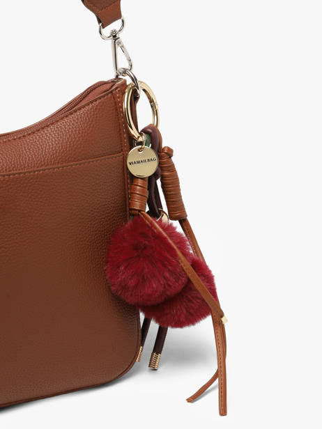 Bag Handle Viamailbag Red short charm S other view 1