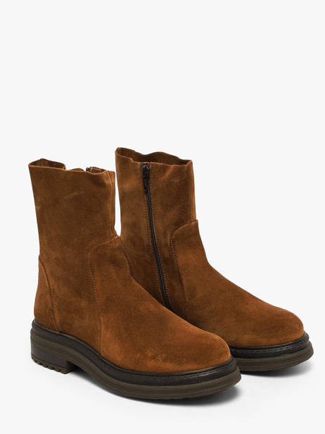 Boots In Leather Aliwell Brown women A222083 other view 1