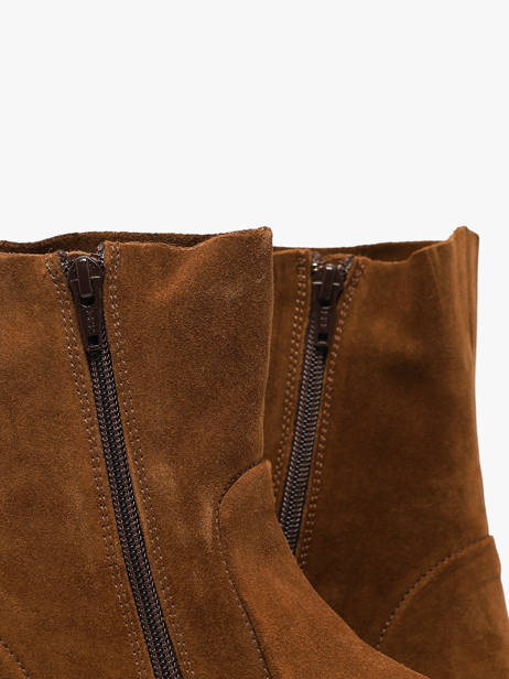 Boots In Leather Aliwell Brown women A222083 other view 2