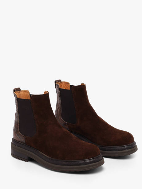 Chelsea Boots En Cuir Aliwell Marron women A226166 vue secondaire 1