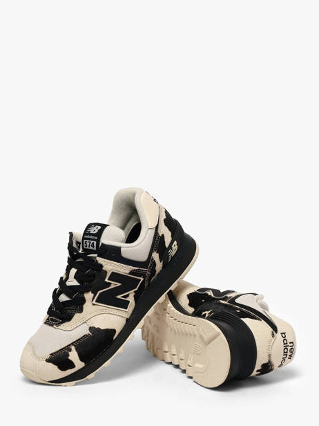 Sneakers En Cuir New balance Noir women W574PH vue secondaire 2