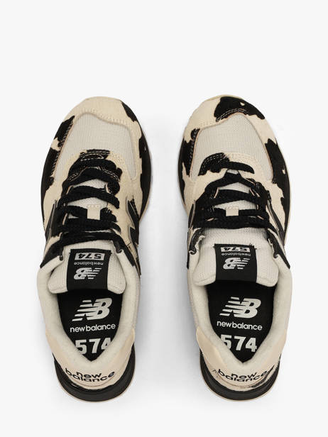 Sneakers En Cuir New balance Noir women W574PH vue secondaire 3
