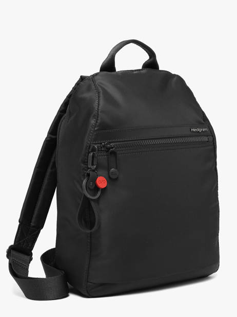 Backpack Hedgren Black inner city upgrade HIC11L other view 1
