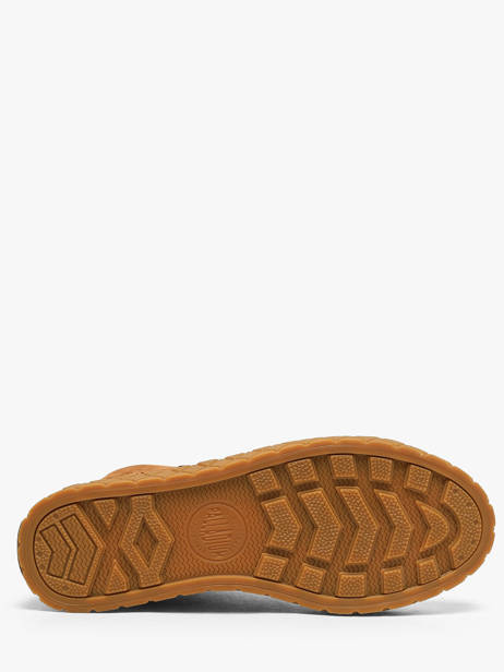 Ankle Sneakers In Leather Palladium Brown women 94951291 other view 4