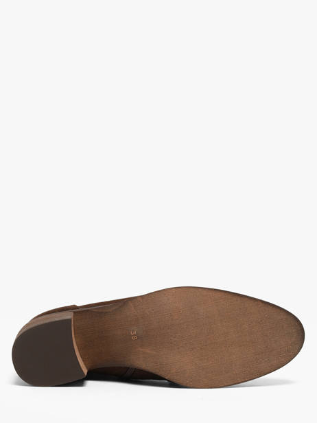 Heeled Boots In Leather Aliwell Brown women A224029 other view 4
