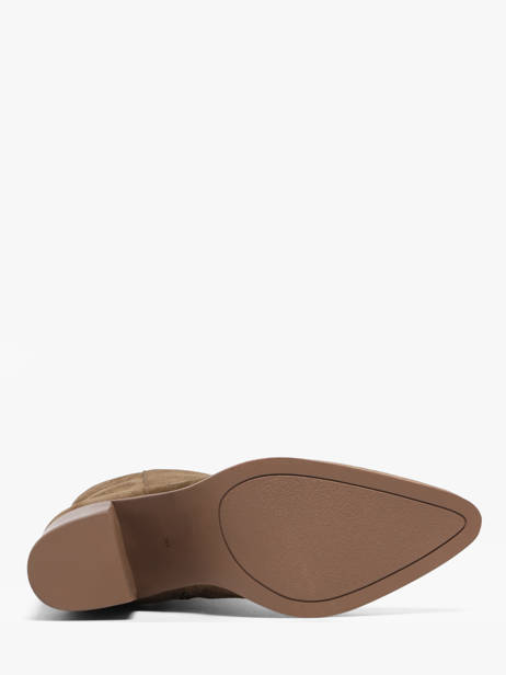 Bottines à Talon En Cuir Another trend Vert women 56281111 vue secondaire 4