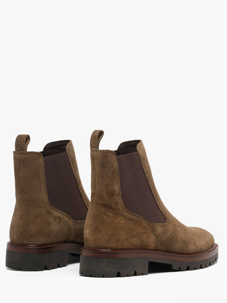Chelsea Boots In Leather Another trend Green women 57001111 other view 2