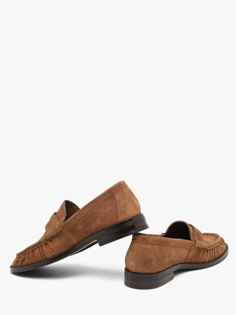 Mocassins En Cuir Another trend Marron women 57061101 vue secondaire 2