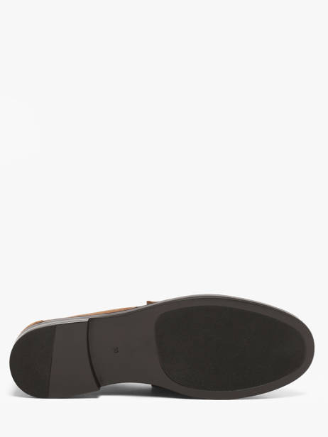 Mocassins En Cuir Another trend Marron women 57061101 vue secondaire 4