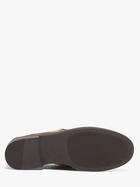 Moccasins In Leather Another trend Beige women 57071147 other view 4