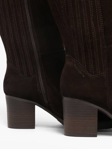 Heeled Boots In Leather Tamaris Brown women 47 other view 3